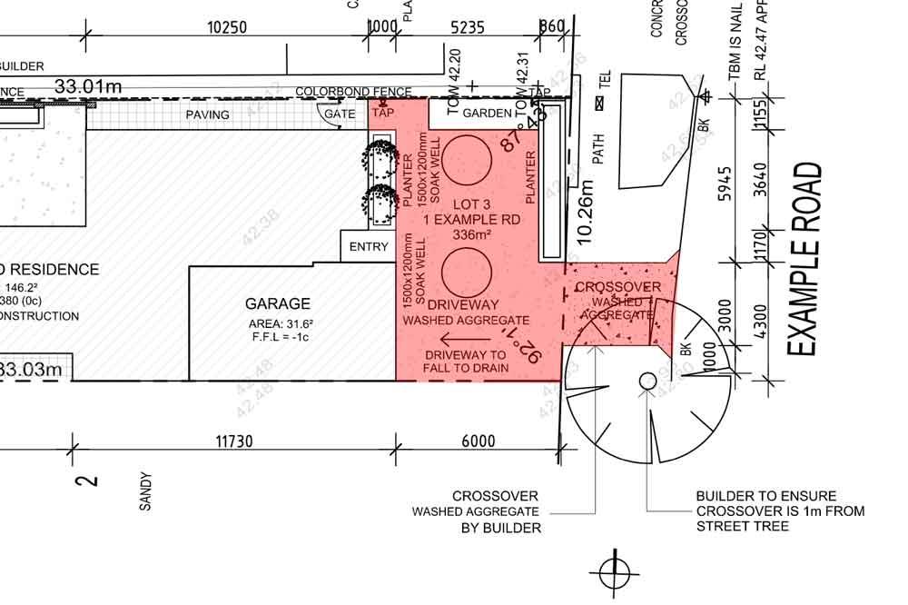 Access Points and Driveways (AU)